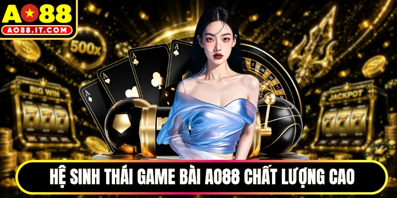 Hệ sinh thái game bài AO88 chất lượng cao